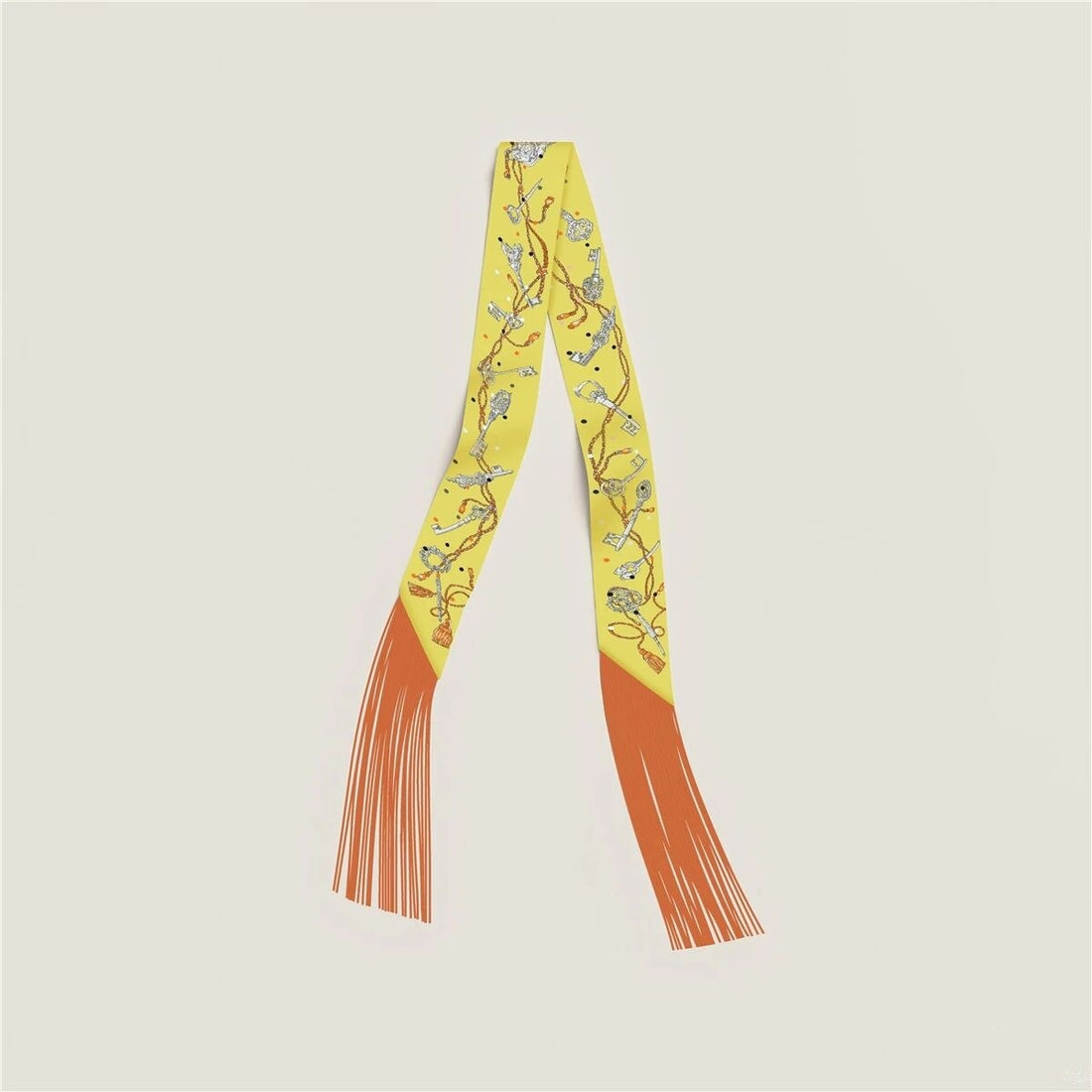 Color Block Silk Scarf - DippedShop Wholesale - #3251