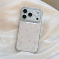 Star Pattern Transparent iPhone Case - DippedShop Wholesale - #9107