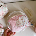Quilted Cotton Boat shaped Storage Bag MK2BLW6C5CO69