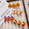 Cute Halloween Pumpkin Ghost Duckbill Hair Clip 6W6HCP1316