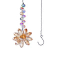 Crystal Floral Pendant Wind Chimes Suncatchers MK2CZAS6H7HLS56