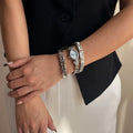 Evil-Eye Analog Bracelet Watch - DippedShop Wholesale - #9763