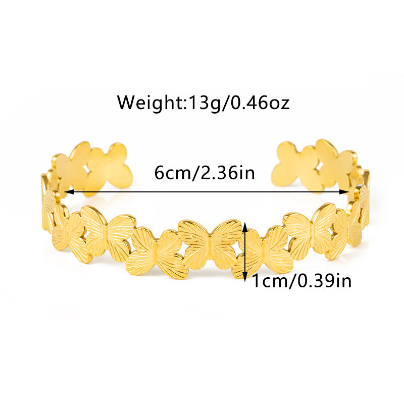 Trendy Textured Flower Stackab - DippedShop Wholesale - #5075