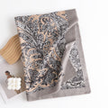 Vintage Floral Print Cashmere Feel Scarf 6W6NSW286