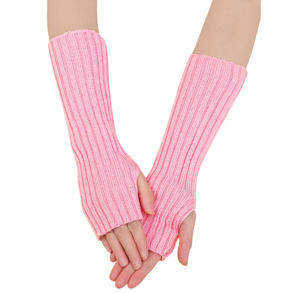 Long Fingerless Arm Warmers - DippedShop Wholesale - #1939