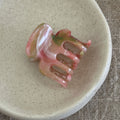 Sweet Jelly Translucent Mini Hair Claw Clip 6W6HCP1274