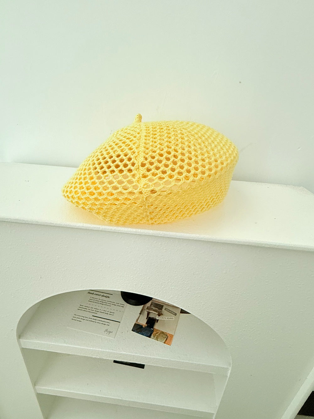 Hollow Out Beanie Hat - DippedShop Wholesale - #4003