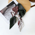 Vintage Cashew Print Square Stain Headscarf MK2BLW6W6NSI43