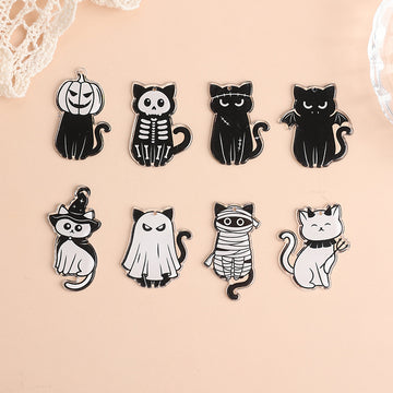 10+ Halloween Cartoon Black Cat Accessories DPJPA2647