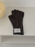 Cable Knit Touch Screen Gloves - DippedShop Wholesale - #9395
