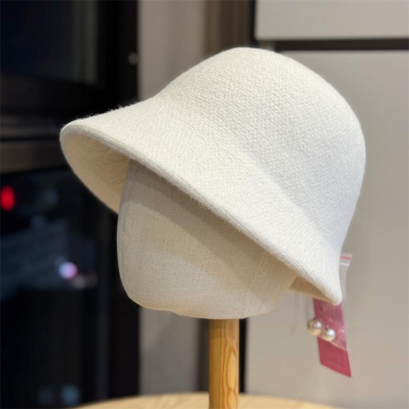Pearl Trim Bucket Hat - DippedShop Wholesale - #7187