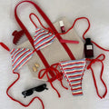 Sexy Striped Bikini Set - DippedShop Wholesale - #2339