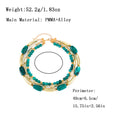 Trendy Multi-Layer Beaded Necklace - DippedShop Wholesale - #2275
