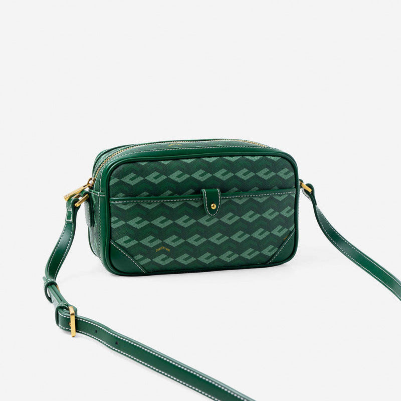Simple Color Block Square Crossbody Bag 6W10BBG1976