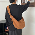 Ruched Dumpling Shoulder Bag - DippedShop Wholesale - #0227