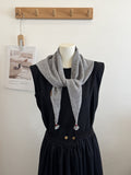 Knit Triangle Scarf - DippedShop Wholesale - #8019