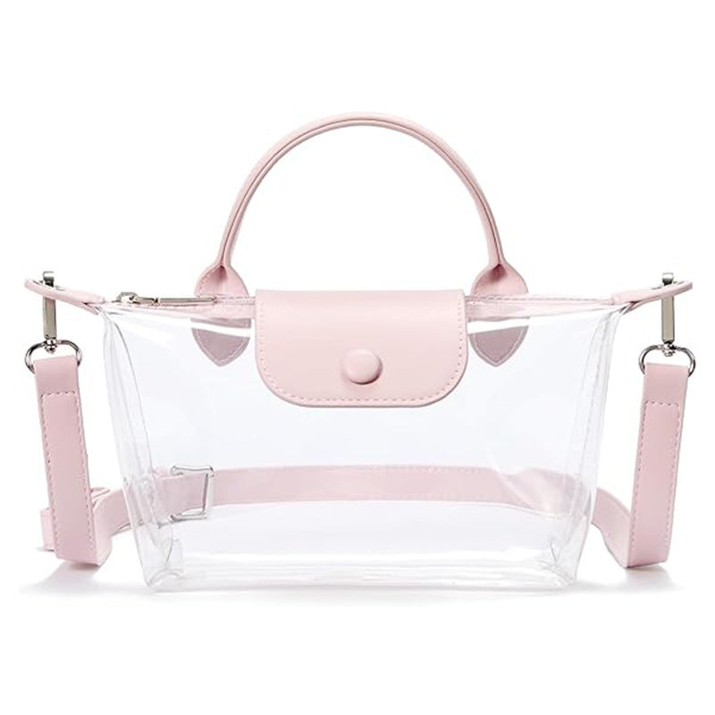 Classic Clear Jelly Shoulder Crossbody Bag 8PC6BBG454T