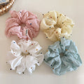 Fashion Colorful Polka Dots Ruffled Hair Scrunchies MK2BW6W6HSR74