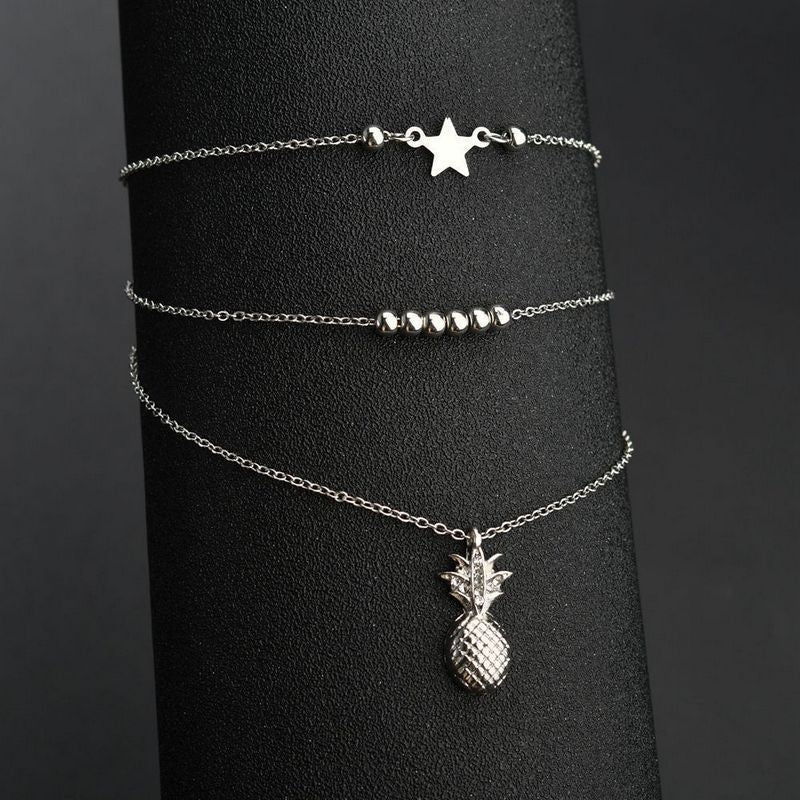 Pineapple Anklet - DippedShop Wholesale - #0211