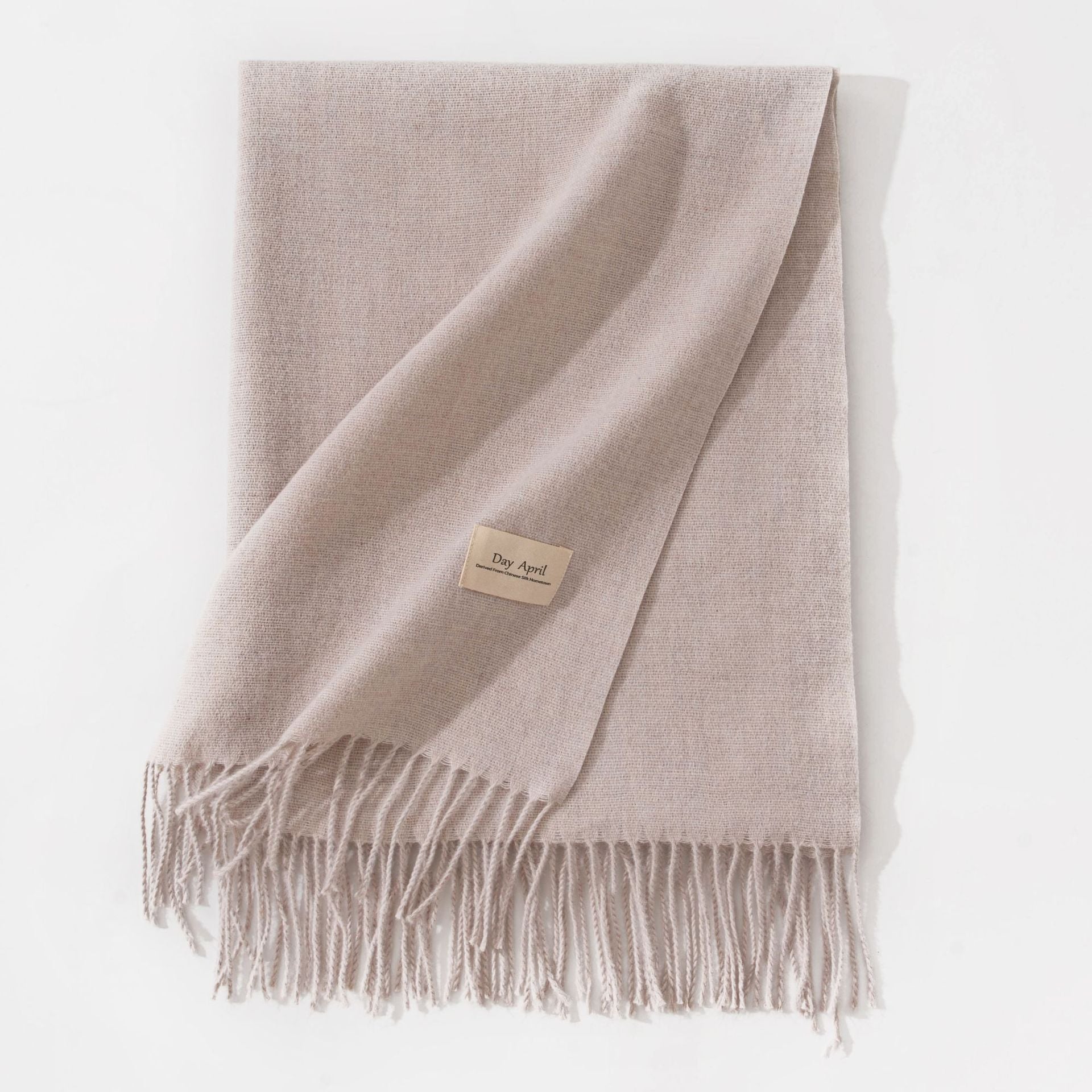 Versatile Solid Color Imitation Cashmere Scarf 6W6NSW278