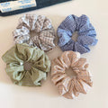 Classic Simple Plaid Hair Scrunchie MK2BLW6W6HSR13