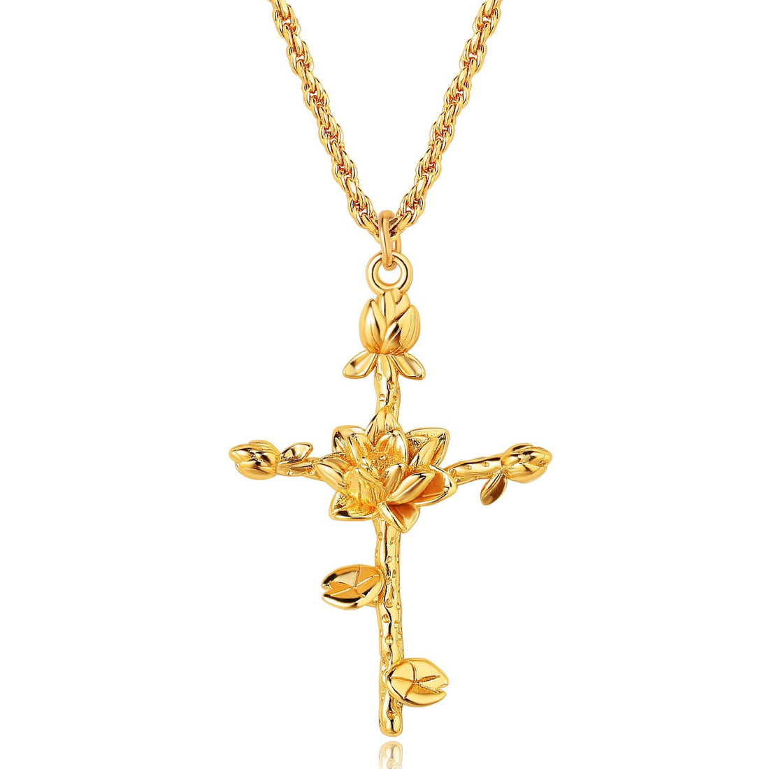 Lotus Pendant Choker - DippedShop Wholesale - #5507