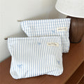 Striped Makeup Bag - DippedShop Wholesale - #7731