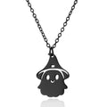 Simple Halloween Pumpkin Ghost Choker Necklace 6W6JNC613