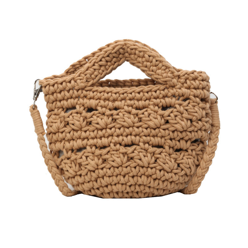 Hand-Woven Bucket Bag - DippedShop Wholesale - #8547