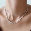 Elegant Irregular Twist Choker Necklace 6W6JNC614