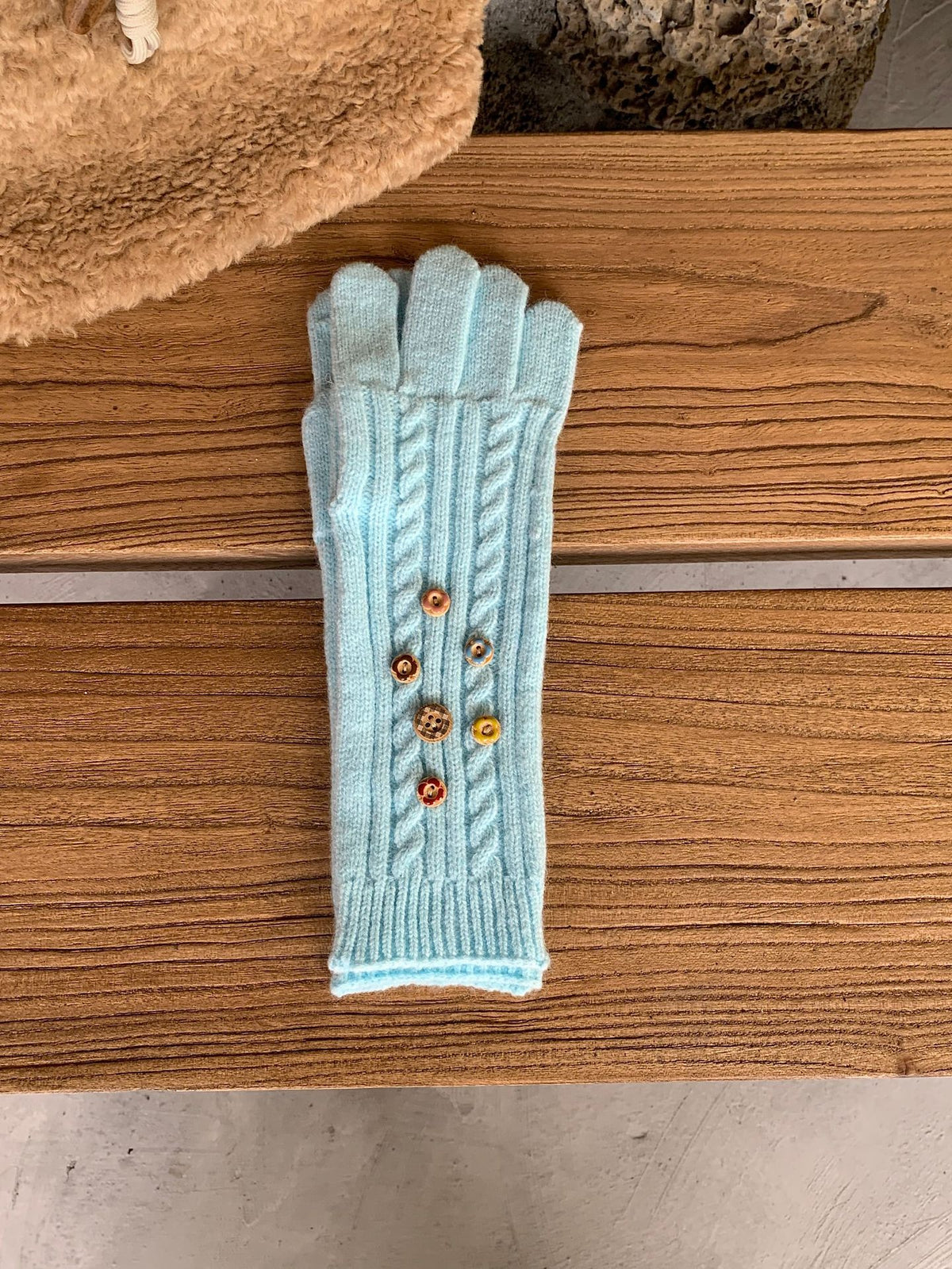 Warm Knit Gloves - DippedShop Wholesale - #7603