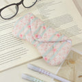 Cute Floral Print Envelope Shape Sunglasses Case MK2BLC6S13HSY85