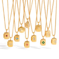 Trendy Oval Pendant Photo Locket Necklace 6W6JNC405L