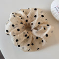Trendy Polka Dots Print Organza Scrunchies 6W6HSR347
