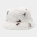 Stylish Fluffy Fur Outdoor Bucket Hat 6W6HAT806