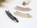 Trendy Solid Color Barrette Hair Clip MK2PPM6W6HCP344