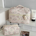 Quilted Floral Storage Bag - DippedShop Wholesale - #5155