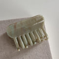 French Tortoise Shell Acetate Hair Claw Clips I6W6HCP1297