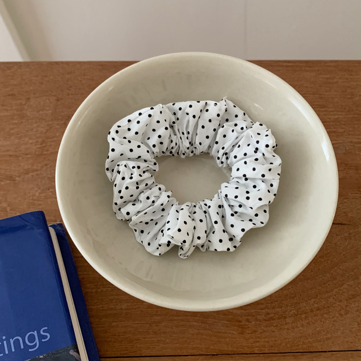 Polka Dot Hair Scrunchie - DippedShop Wholesale - #2531