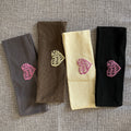 Heart Print Sporty Headband - DippedShop Wholesale - #9731