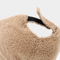 Fashion Bowknot Embroidery Lamb Wool Baseball Cap 6W6HAT526
