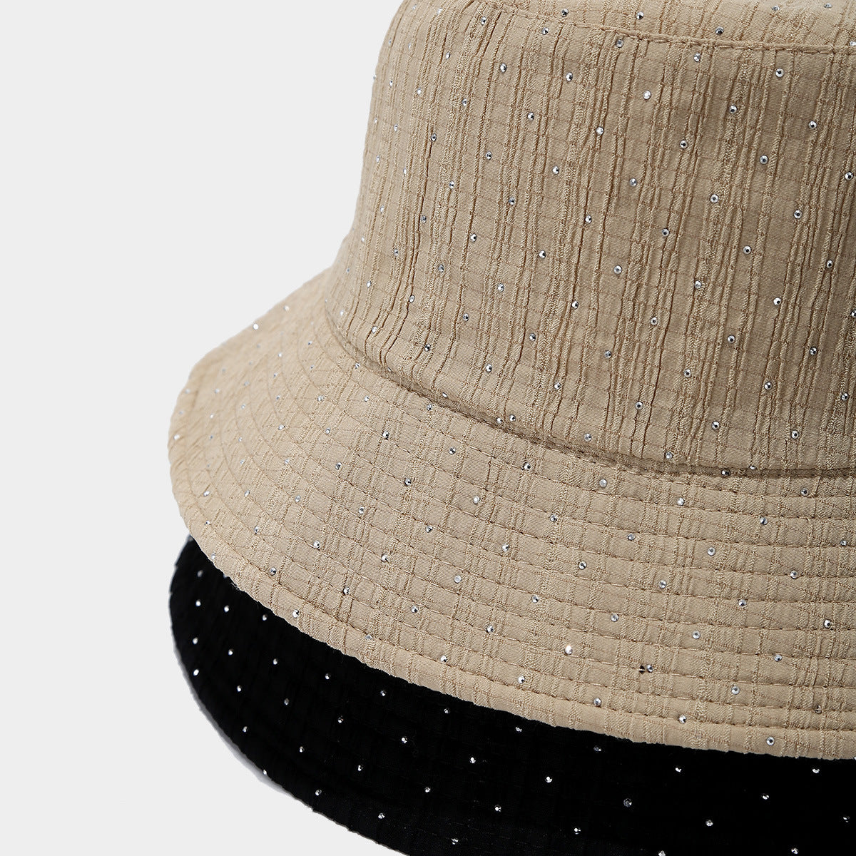 Vintage Rhinestone Fisherman Hat - DippedShop Wholesale - #0483