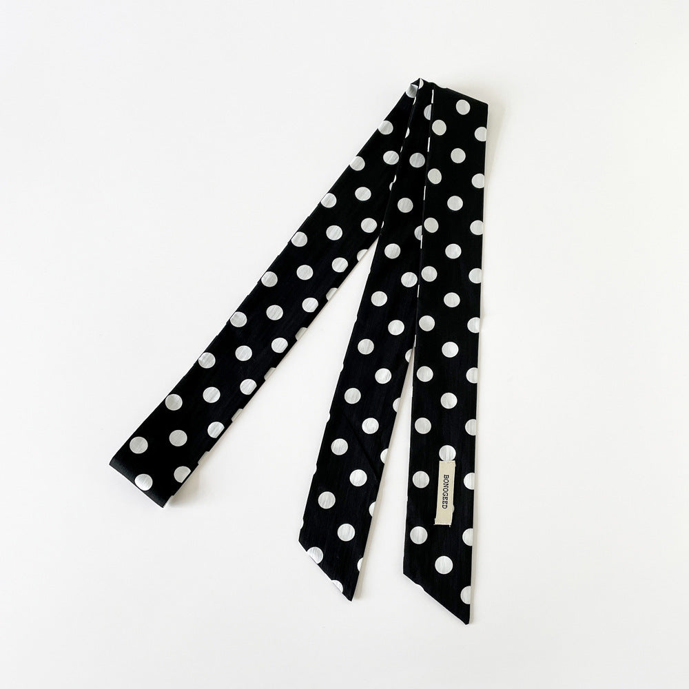 Floral Print Long Scarf - DippedShop Wholesale - #5427