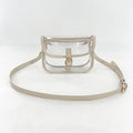 Trendy Transparent Leopard Print Square Crossbody Bag 6W10BBG1966