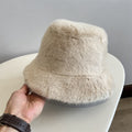 Faux Fur Bucket Hat - DippedShop Wholesale - #2979