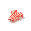 Fashion Striped Plaid Versatile Medium Hair Claw 8AS6HCP318T