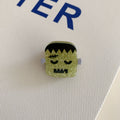 Quirky Halloween Ghost Pumpkin Mini Hair Claw 6W6HCP1322