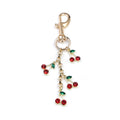 Crystal Cherry Bag Charm - DippedShop Wholesale - #7427