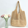 Solid Large Hollow Tote - DippedShop Wholesale - #0115