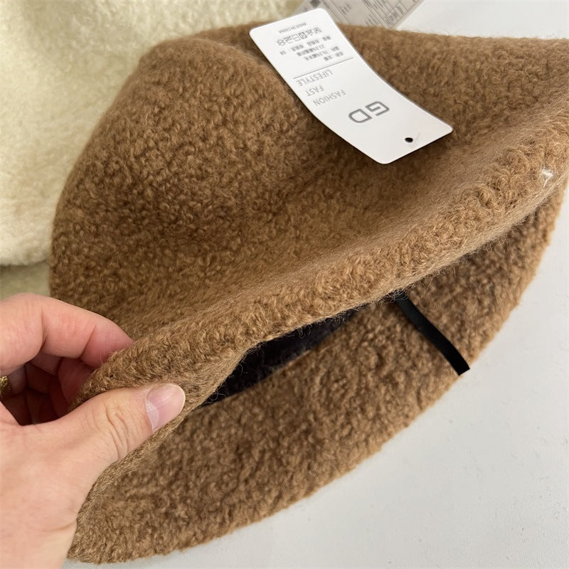 Teddy Velvet Bucket Hat - DippedShop Wholesale - #0419